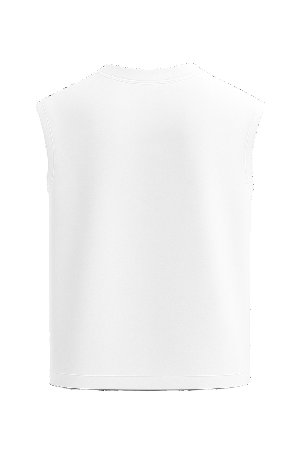 White Angel & Flame Skull Vest