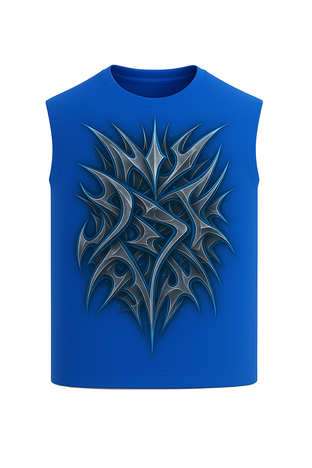 Metallic Abstract Vest