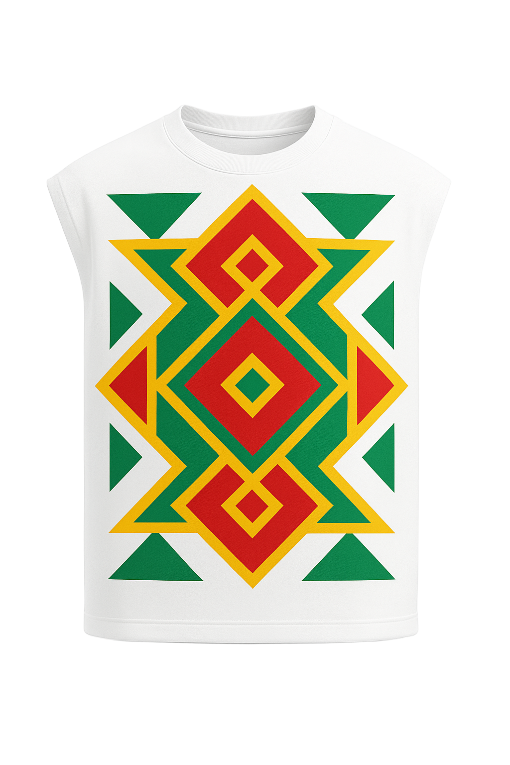 Geometric Tribal Vest