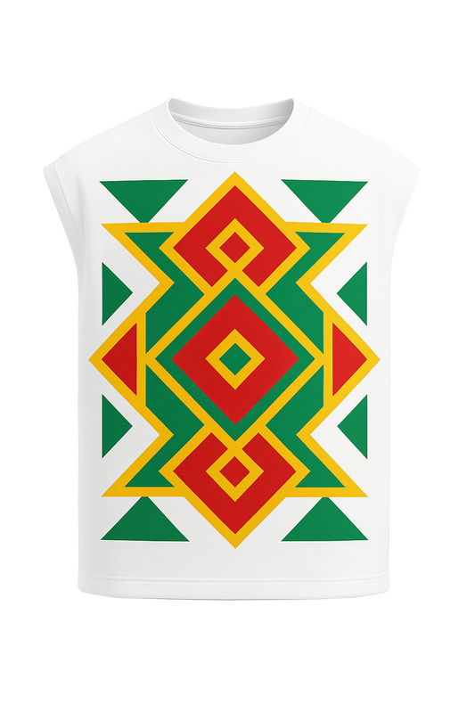 Geometric Tribal Vest
