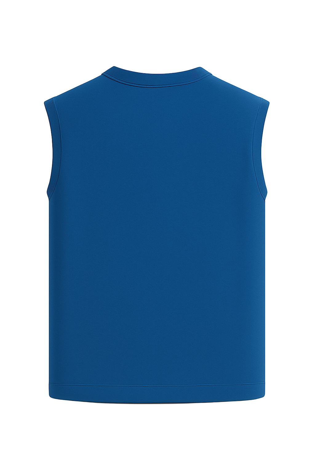 Royal Blue Tribal Spikes Vest