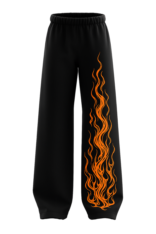 Inferno Black Baggy Pants